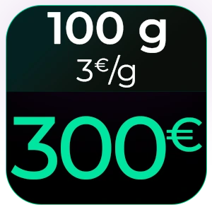 100g (530€ d’économies)