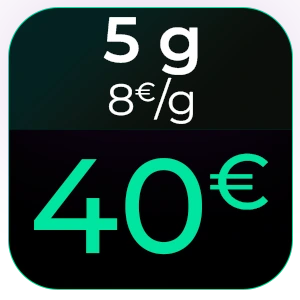5g (1€50 d’économies)